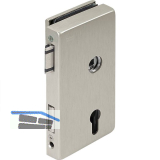 Schloss JUNIOR OFFICE CLASSIC PZ mit Wechsel, rechts,Edelstahl Effekt(11.281)