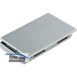 Gegenkasten Junior Office 11.287, rechts, Aluminium silber-eloxiert