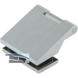 DORMA-Glas T�rband-Fl�gelteil Junior Office Classic 11.288, silber eloxiert