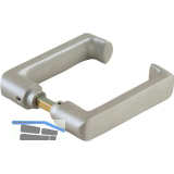 DORMA-Glas Dr�ckerpaar 10.314, 8 mm, Edelstahl-Effekt