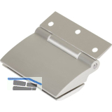 DORMA-Glas T�rband m.Rahmenteil Arcos Office 25.451,Glas 8-10mm,Edelstahl-Effekt