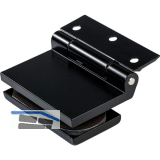 DORMA-Glas T�rband m. Rahmenteil Junior Office Classic 12.091, schwarz RAL9005