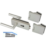 Beschlagsgarnitur Classic PZ, Aluminium Edelstahl-Effekt