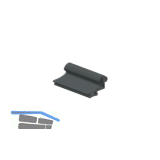 Dichtung AL-EPDM-B, Glasst�rke 8,10,und 12 mm, Kunststoff grau