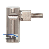 T�rband Rahmenteil INCANTO 3-tlg. gekr�pft, Bandh�he 38,5 mm,Stahl vernickelt