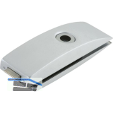 Schloss Studio ARCOS unversperrbar, Glas 8 mm, silber eloxiert (24.200)