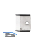 Austauschfallen f�r �NORM, f�r DORMA-Glas Serie Studio, Stahl vernickelt