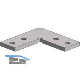 Eckverbinder 90-Grad AL-CH Alu roh