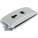 Schloss Studio Arcos PZ mit Wechsel, Glas 8 mm, silber eloxiert (24.202)