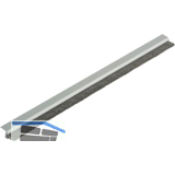 DORMA-Glas Muto 60/80/150 B�rstenprofil Spaltma� 10,5-13 mm L=3000 mm silber
