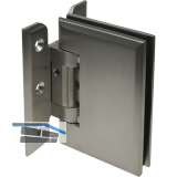 Pendelt�rbeschlag Chalet-PT Glas-Wand m. Feststell. 90�, Edelstahl-Effekt
