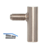 SIMONSWERK T�rband Rahmenteil SCH 27-38, links,Bandh�he 48,5 mm,Stahl vernickelt