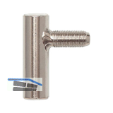 SIMONSWERK T�rband Rahmenteil SCH 27-38, rechts,Bandh�he 48,5mm,Stahl vernickelt