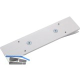 DORMAKABA Befestigungsplatte Glas/Glas TS 92, silber (12.334)