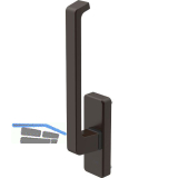GU-966 Getriebe-Drehgriff DIRIGENT, Aussperrsicherung, dunkelbraun, links