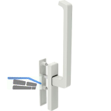 GU-966 PSK mZ Drehgriffgarnitur DIRIGENT innen, ohne PZ, wei�