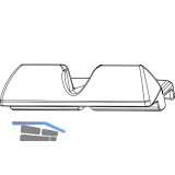 MACO SKB-SE/Z Rastplattengarnitur ROPLASTO, HEROAL, REHAU S702/S705/S707/S709