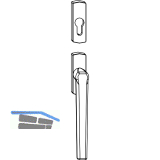 MACO SKB-Z Drehgriff au�en f�r PZ, VK 8 mm, Aluminium bronze eloxiert