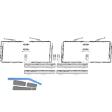 MACO SKB-Z Grundkarton, Schema C, 200 kg, Versatz 13 mm, silber (465372)