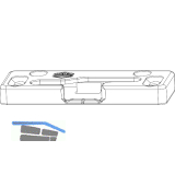MACO PAS Spaltl�ftungsschlie�teil Falzluft 12 mm Eurofalz 30 mm 13V rechts