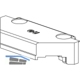 GU-966 PSK Rastplatte f�r PVC, PROFINE 76 MD, Zink silber