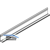 DORMA-Glas Muto 150 Abdeckprofil auf Ma� Edelstahl-Effekt