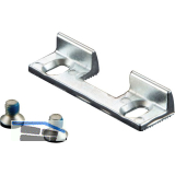 KFV Austauschst�ck 115, Zinkdruckguss silber, 46 x 14,4 mm