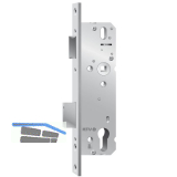 KFV Rohrrahmenschloss 49PZW, DM 30 mm, Entfernung 92 mm, verzinkt