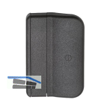 HOPPE Balkont�rgriff L�nge 70 mm, Kunststoff graubraun