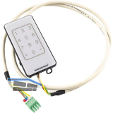 KFV Keypad mit Dekorelement inkl. 1 m Kabel, signalgrau