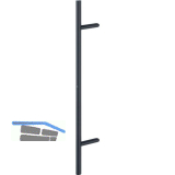 HOPPE T�rgriff E5012 - 1000/700 mm, Edelstahl schwarz matt