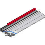 Adapterprofil f�r EIFEL TB, Kunststoff schwarz