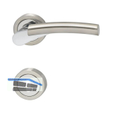 MARCHESI Dr�ckergarnitur MIND - auf Rosette BB, Zamak verchromt/vernickelt matt