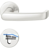 FSB Feuerschutz Dr�ckergarnitur 79 1045 AGL �NORM PZ, Aluminium silber eloxiert