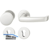 FSB Feuerschutz Wechselgarnitur 79 1045 AGL �NORM PZ, links, Aluminium silber