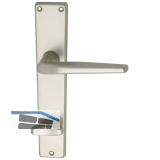 Dr�ckergarnitur WG 2000 - auf Schild WC 90, 38 - 43, Neusilber eloxiert