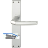 Dr�ckergarnitur BIRMINGHAM - auf Schild WC 90, 37 - 42, silber eloxiert