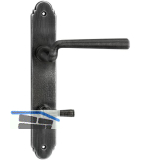 SCH�RGHOFER Dr�ckergarnitur NEUMARKT - auf Schild WC 90, verzinkt alt geb�rstet