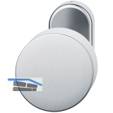 FSB FS-T�rknopf 07 0829 - auf Rosette, � 55 mm, fest vernietet, Edelstahl matt