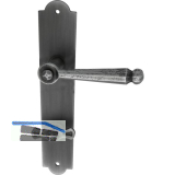 SCH�SSWENDER Dr�ckergarnitur SIEGFRIED - auf Schild WC 90, schwarz passiviert