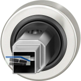 FSB Fenstergriff Adapter-Rosette rund, Aluminium silber eloxiert