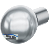 FSB Knopfdr�ckerlochteil 08 0802 04600 ASL drehbar, Edelstahl matt