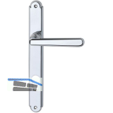 Dr�ckergarnitur ALT - WIEN - auf Schild PZ 88, Messing verchromt