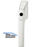 FSB Fenstergriff 34 3491 00059 abschlie�bar, Vierkant 7 x 40 mm, silber eloxiert