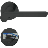 FSB Dr�ckergarnitur 10 1021 fl�chenb�ndig WC, 38 - 42, schwarz matt