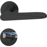 FSB Dr�ckergarnitur 10 1144 fl�chenb�ndig WC, 38 - 42, schwarz matt