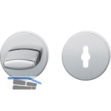 FSB WC Rosette 12 1735 00054 ASL, R/7 mm, ohne Schauscheibe, Edelstahl matt