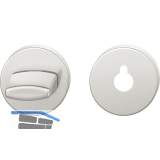 FSB WC Rosette 17 1735 00031 AGL, R/7 mm, ohne Schauscheibe, Aluminium silber
