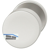 FSB T�rknopf 23 0829 03600 FH-AGL fest auf Rosette,Aluminium silber eloxiert