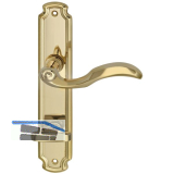 MARCHESI FH Dr�ckergarnitur SCH�NBRUNN - auf Schild WC 90, Messing poliert